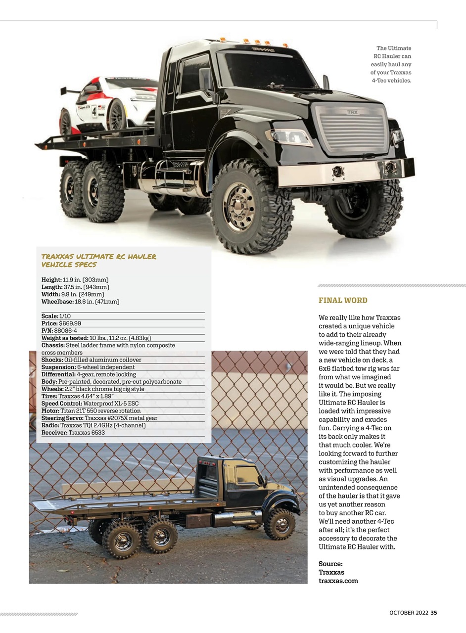 RC Car Action Preview Pages