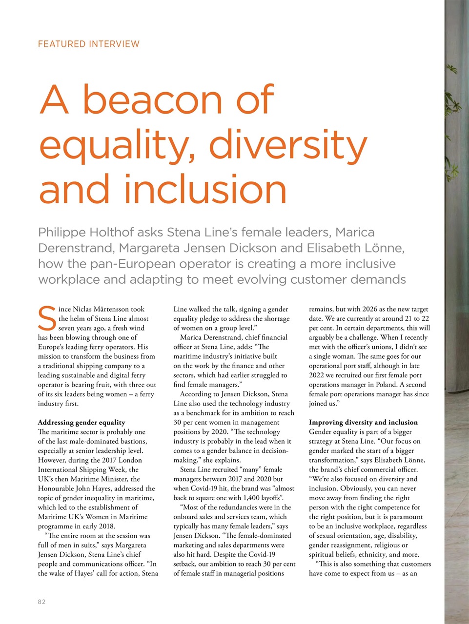 Cruise & Ferry Preview Pages