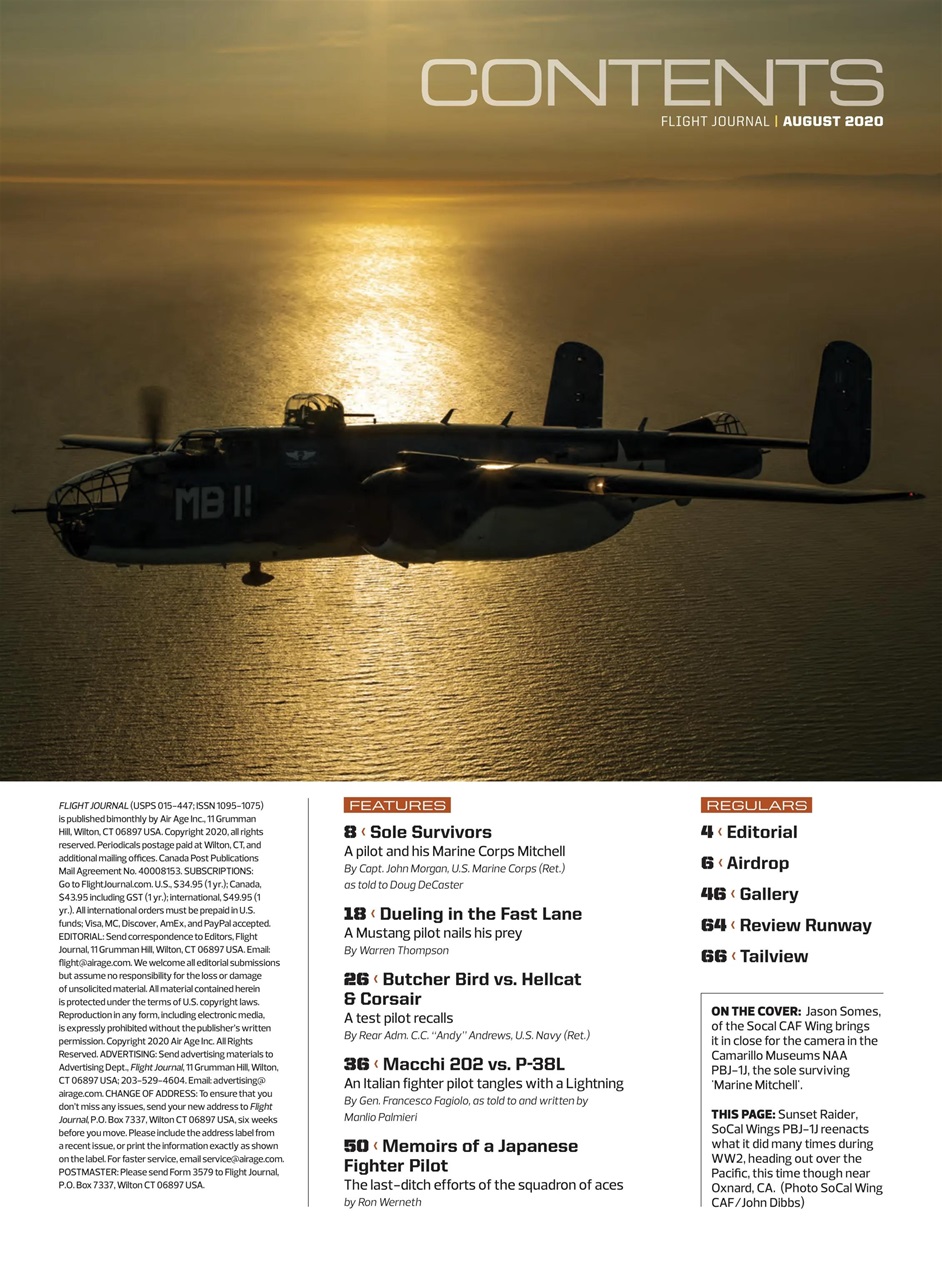 Flight Journal Preview Pages