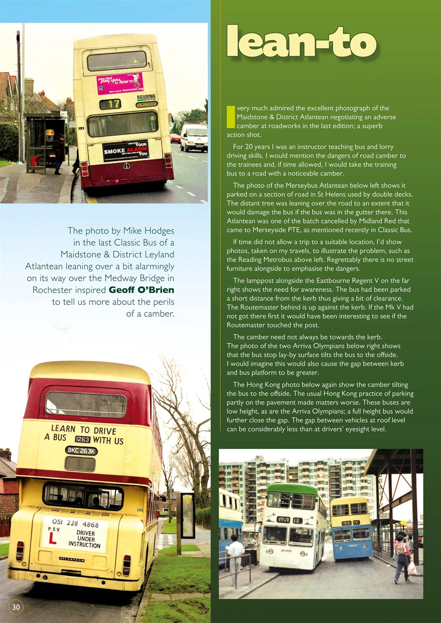 Classic Bus Preview Pages