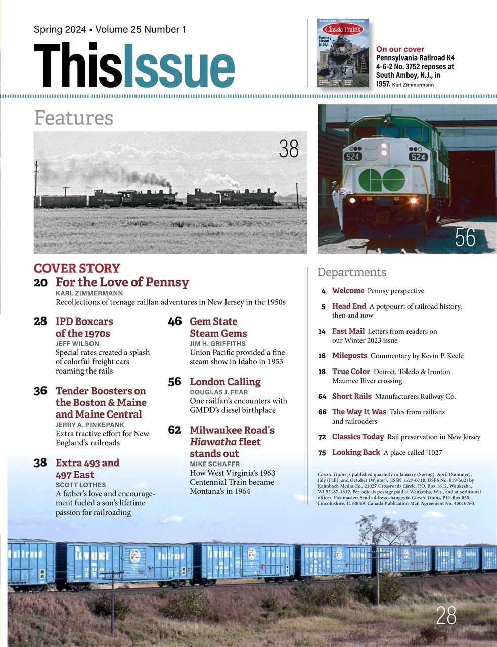 Classic Trains Preview Pages