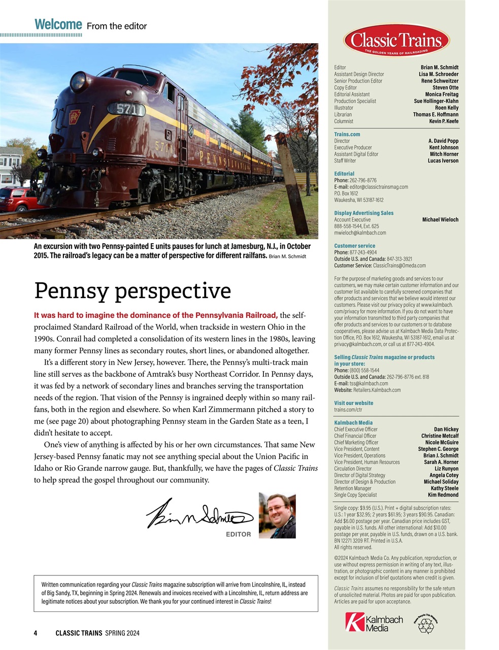 Classic Trains Preview Pages