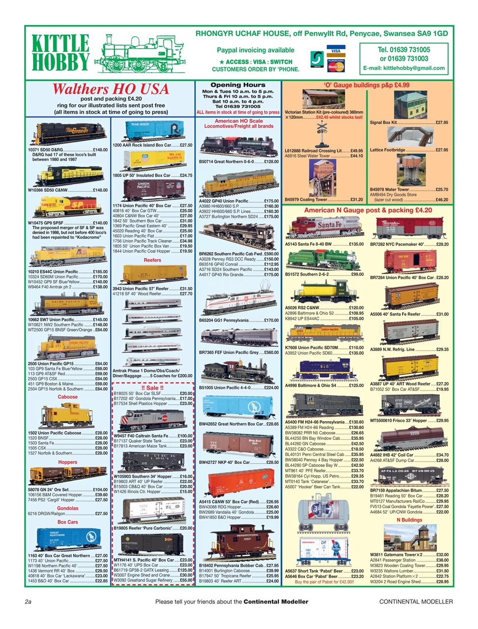 Continental Modeller Preview Pages