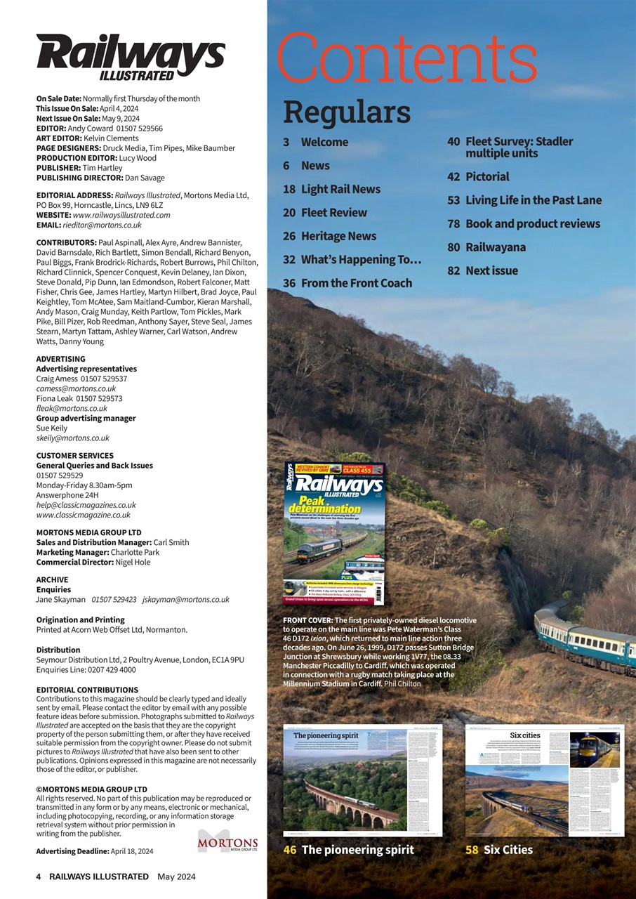 Railways Illustrated Preview Pages