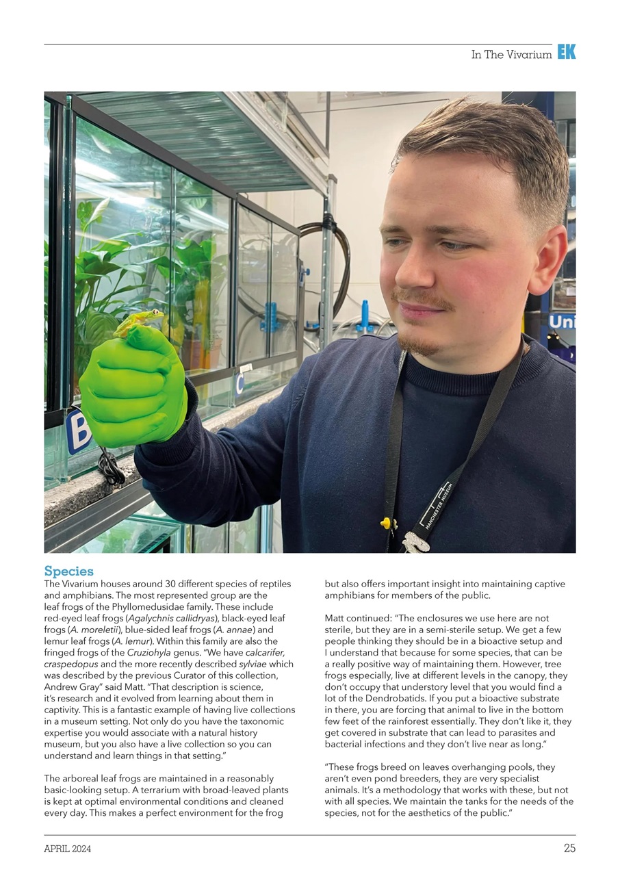 Exotics Keeper Preview Pages