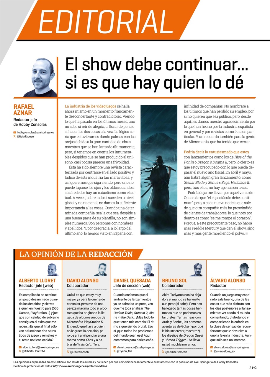 Hobby Consolas Preview Pages