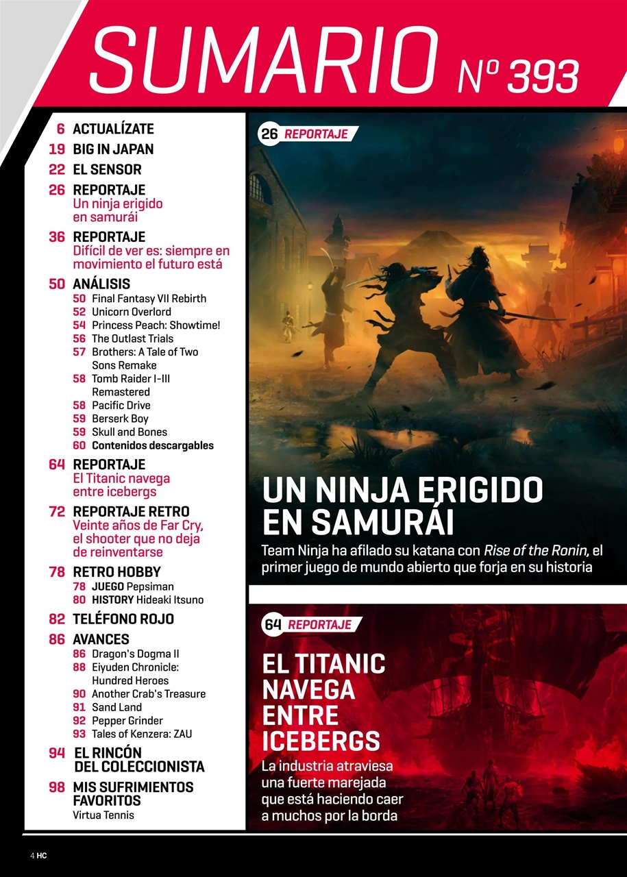 Hobby Consolas Preview Pages