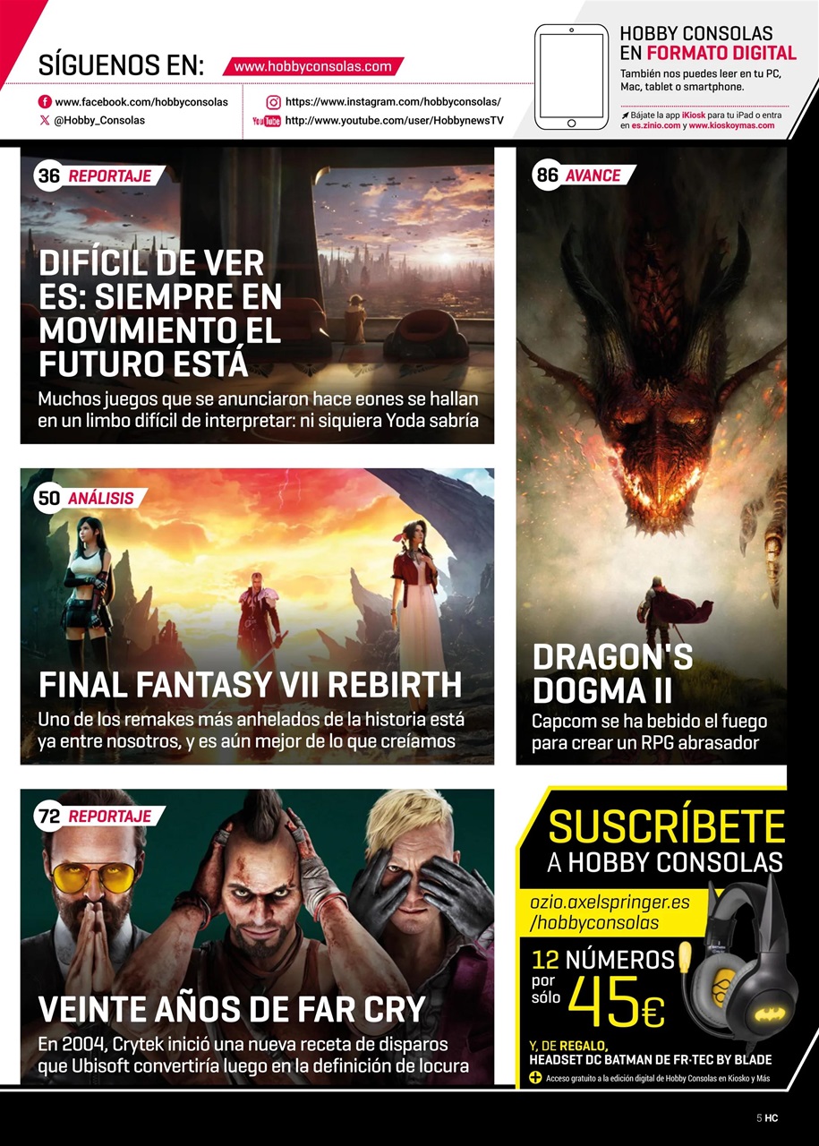 Hobby Consolas Preview Pages