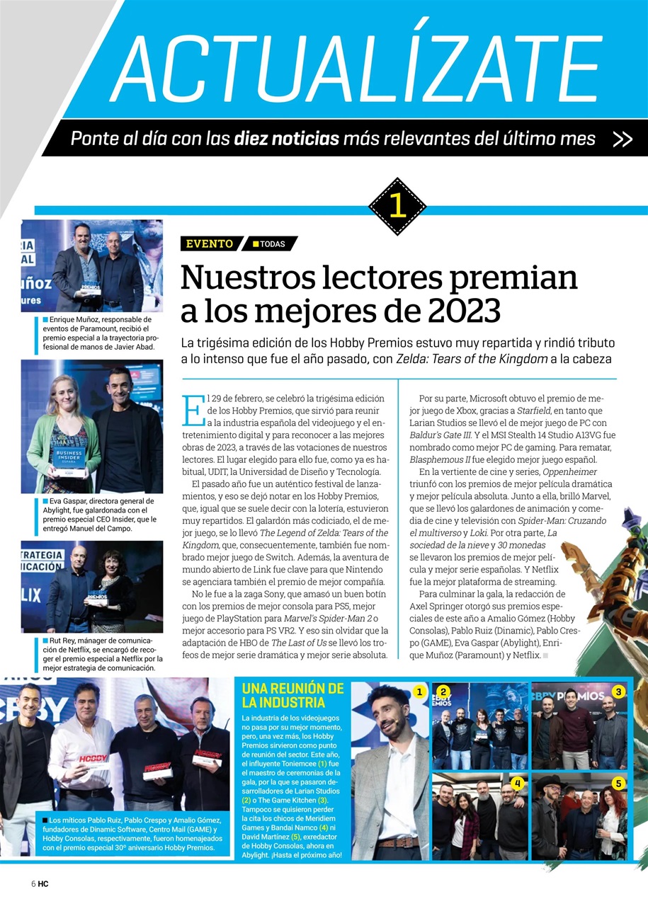 Hobby Consolas Preview Pages