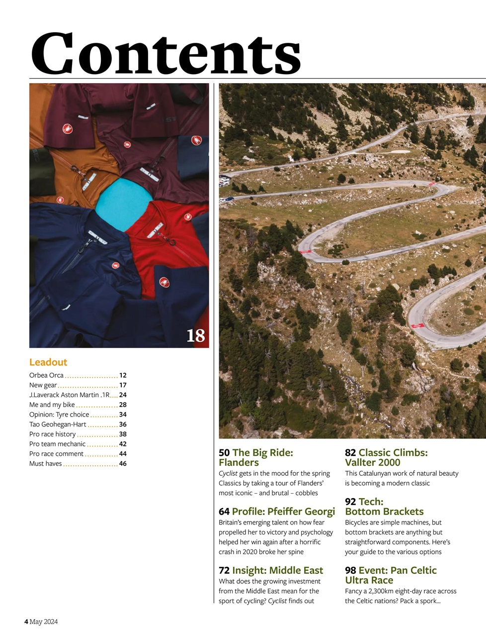 Cyclist Preview Pages