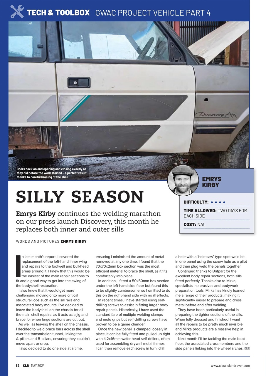 Classic Land Rover Magazine Preview Pages