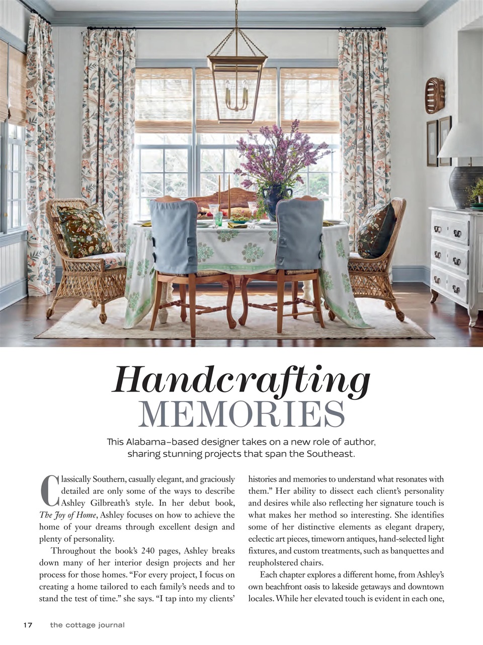 The Cottage Journal Preview Pages