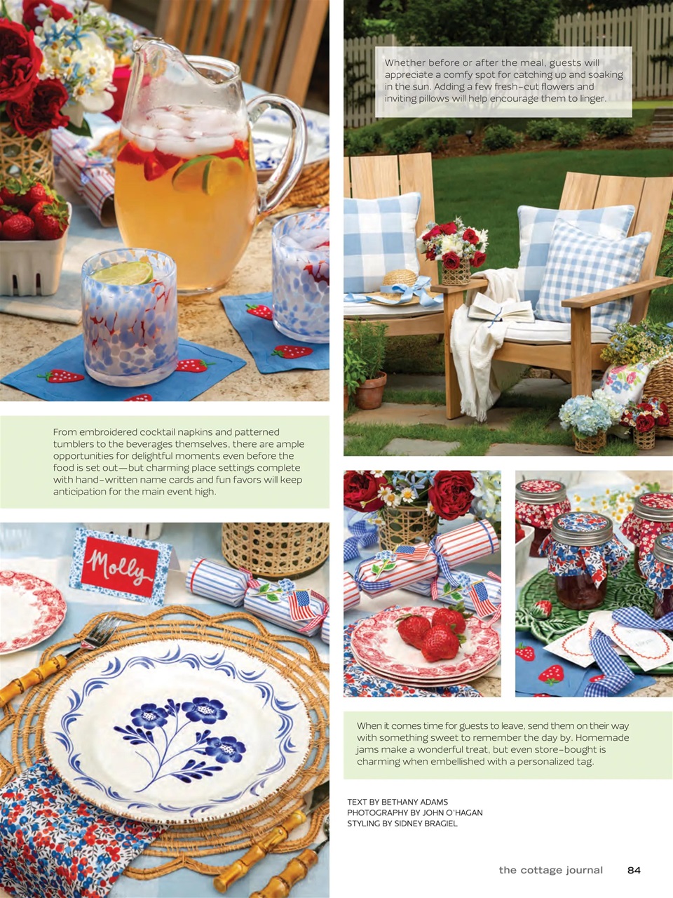 The Cottage Journal Preview Pages