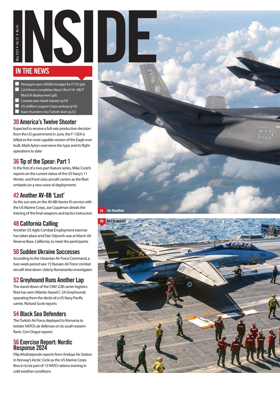 Combat Aircraft Journal Preview Pages