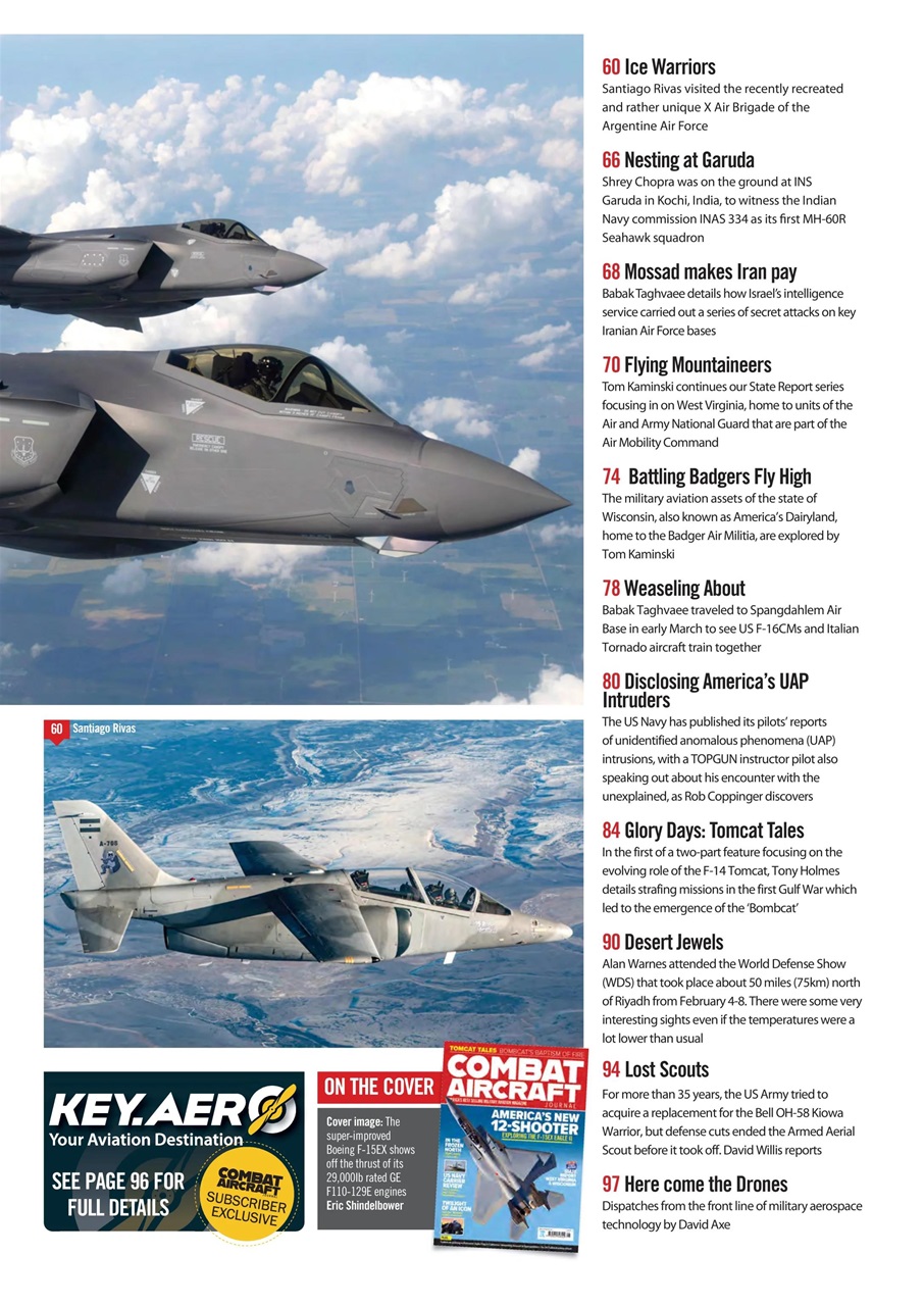 Combat Aircraft Journal Magazine - May 2024 Back Issue