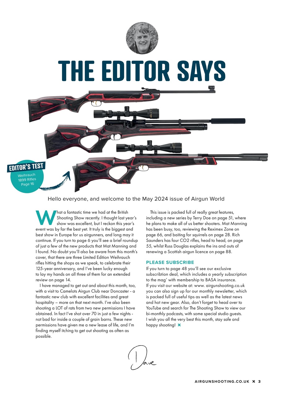 Airgun World Preview Pages