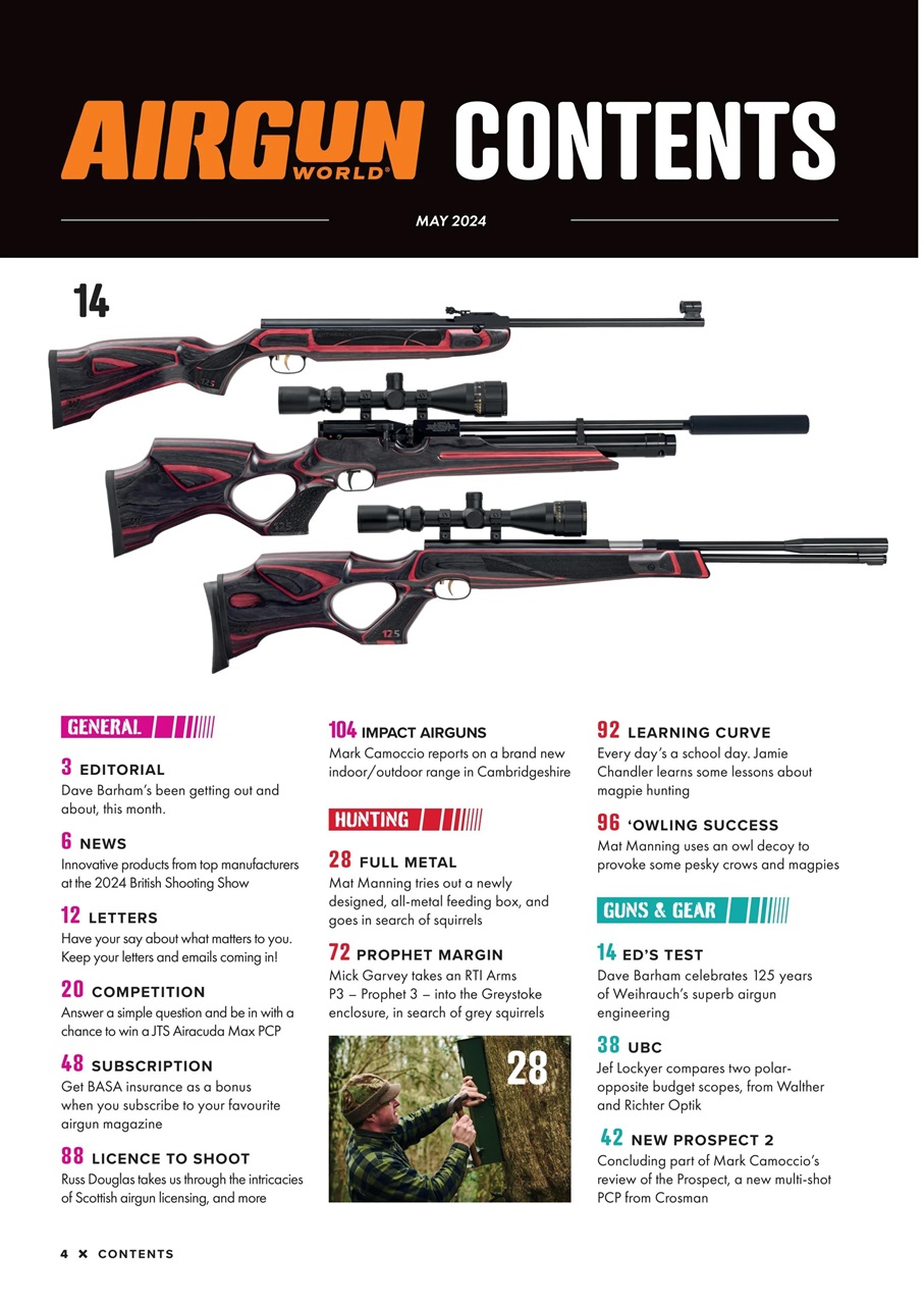 Airgun World Preview Pages