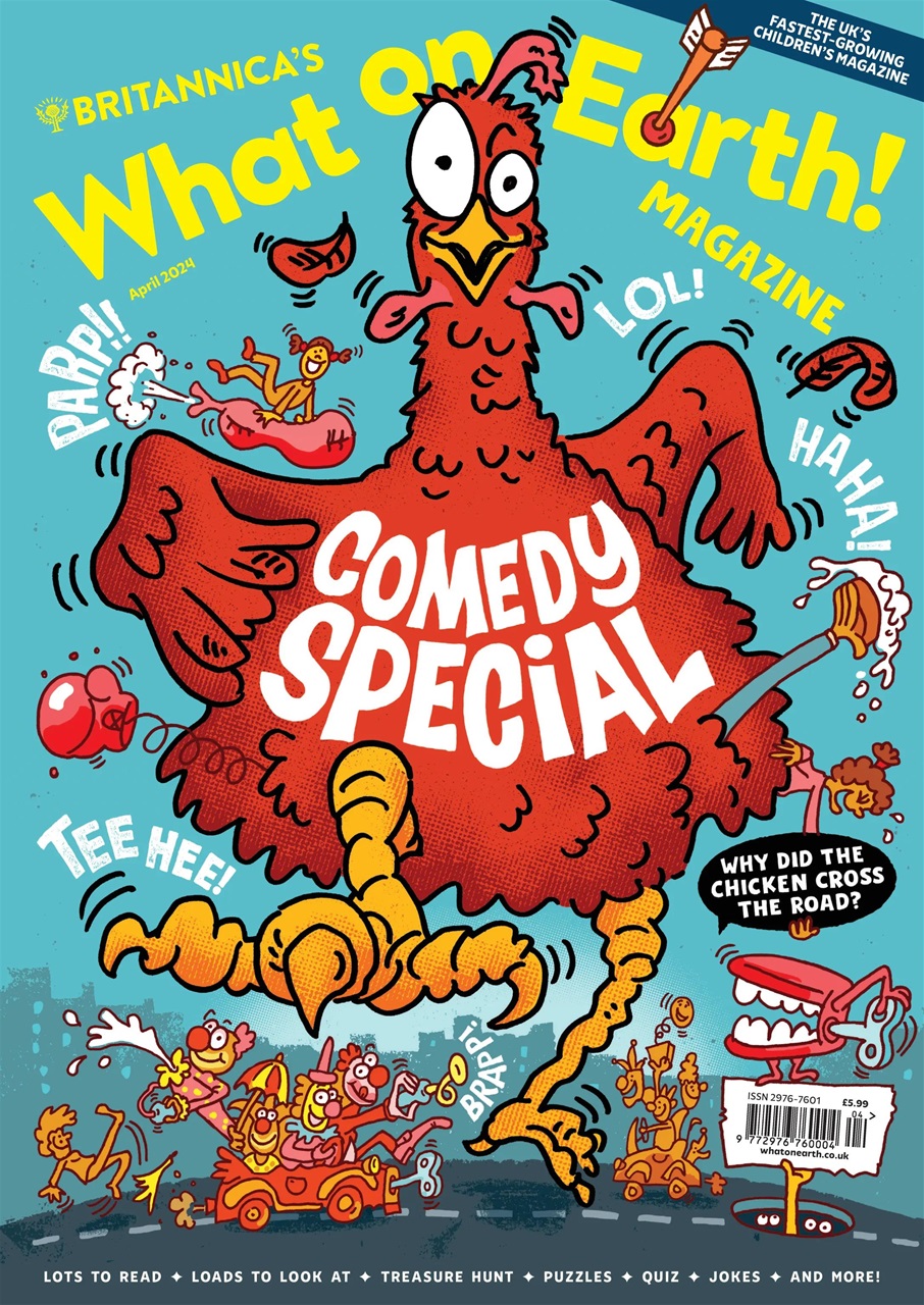 What on Earth! Magazine Preview Pages