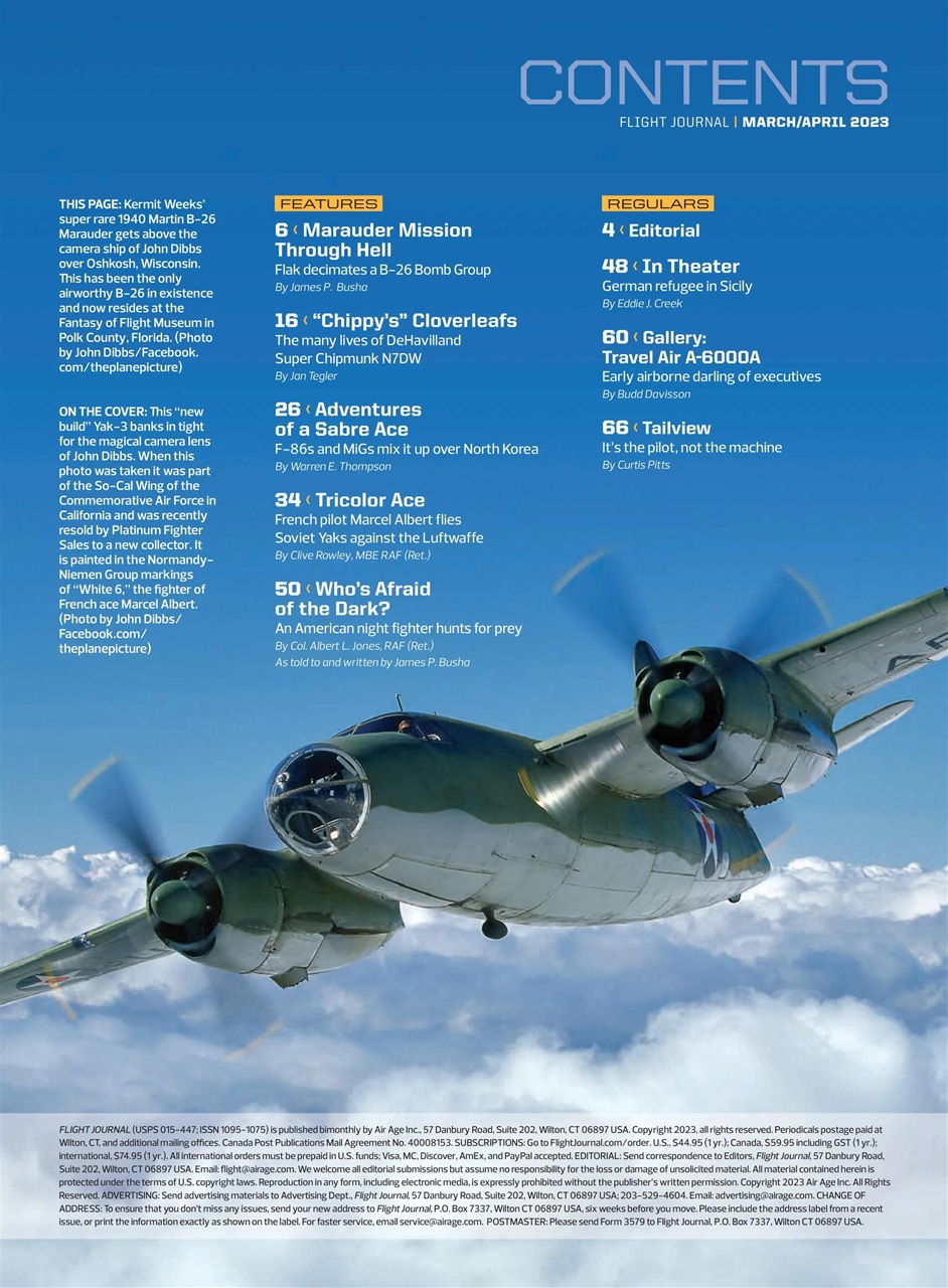 Flight Journal Preview Pages