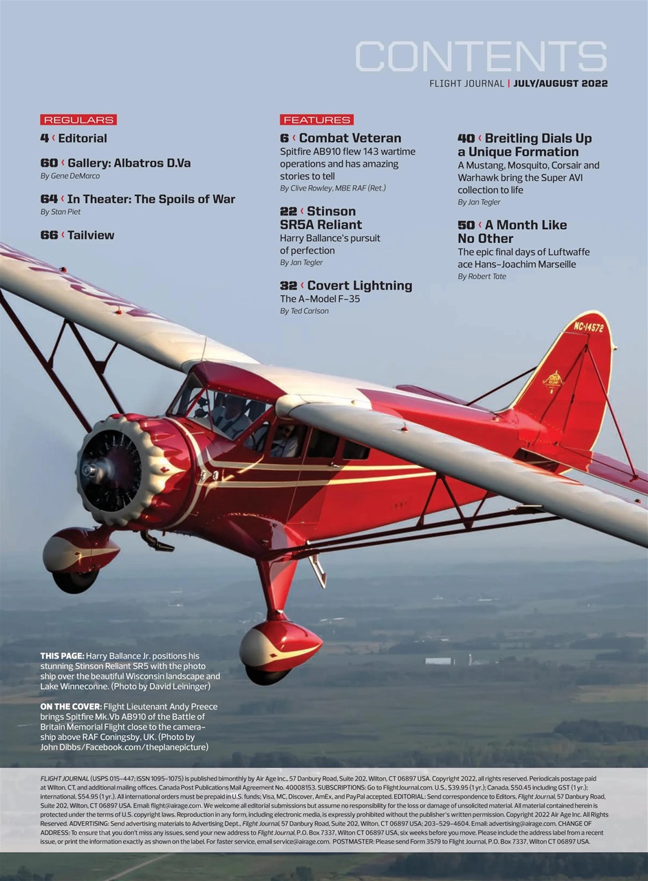 Flight Journal Preview Pages