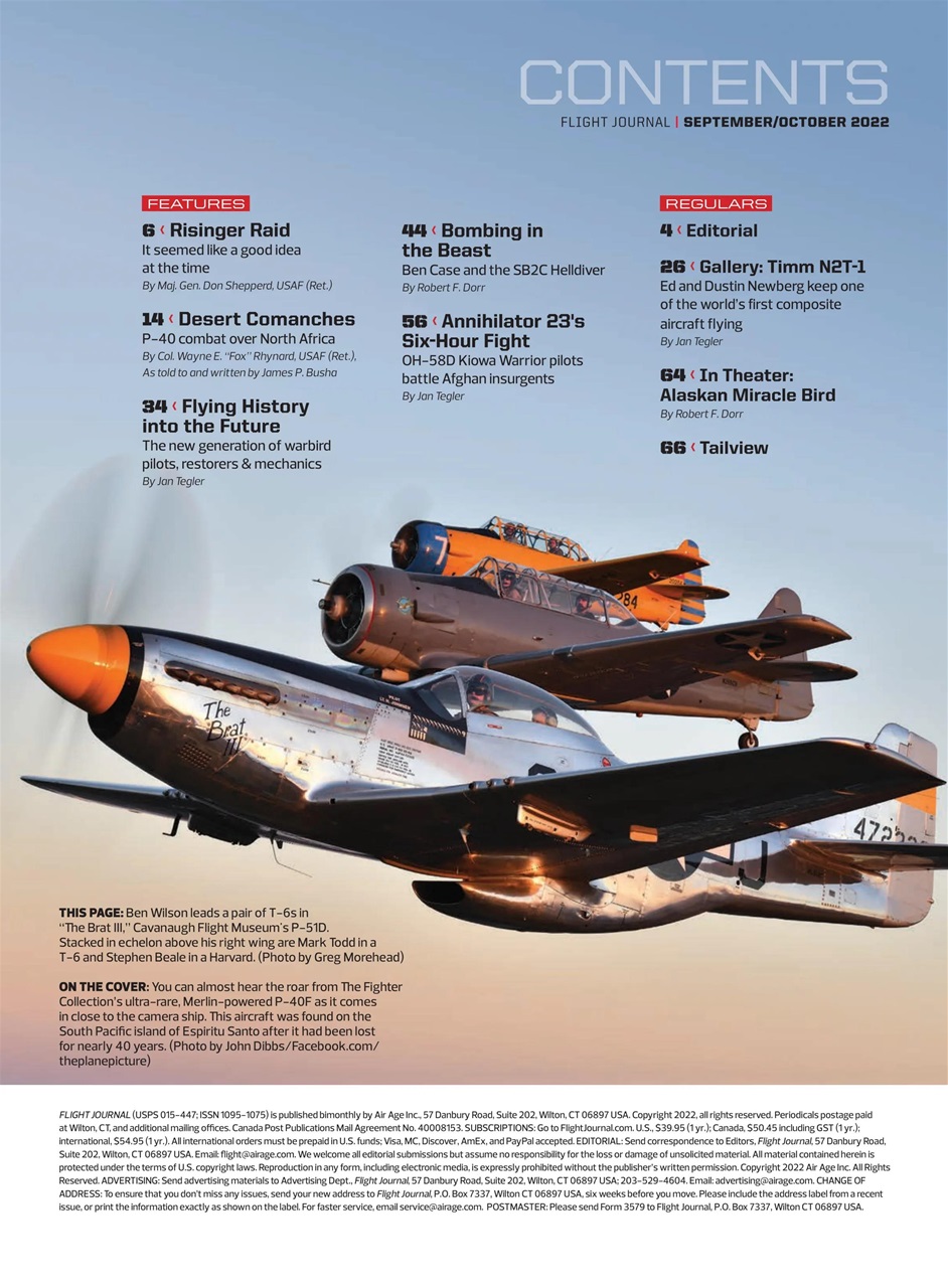 Flight Journal Preview Pages