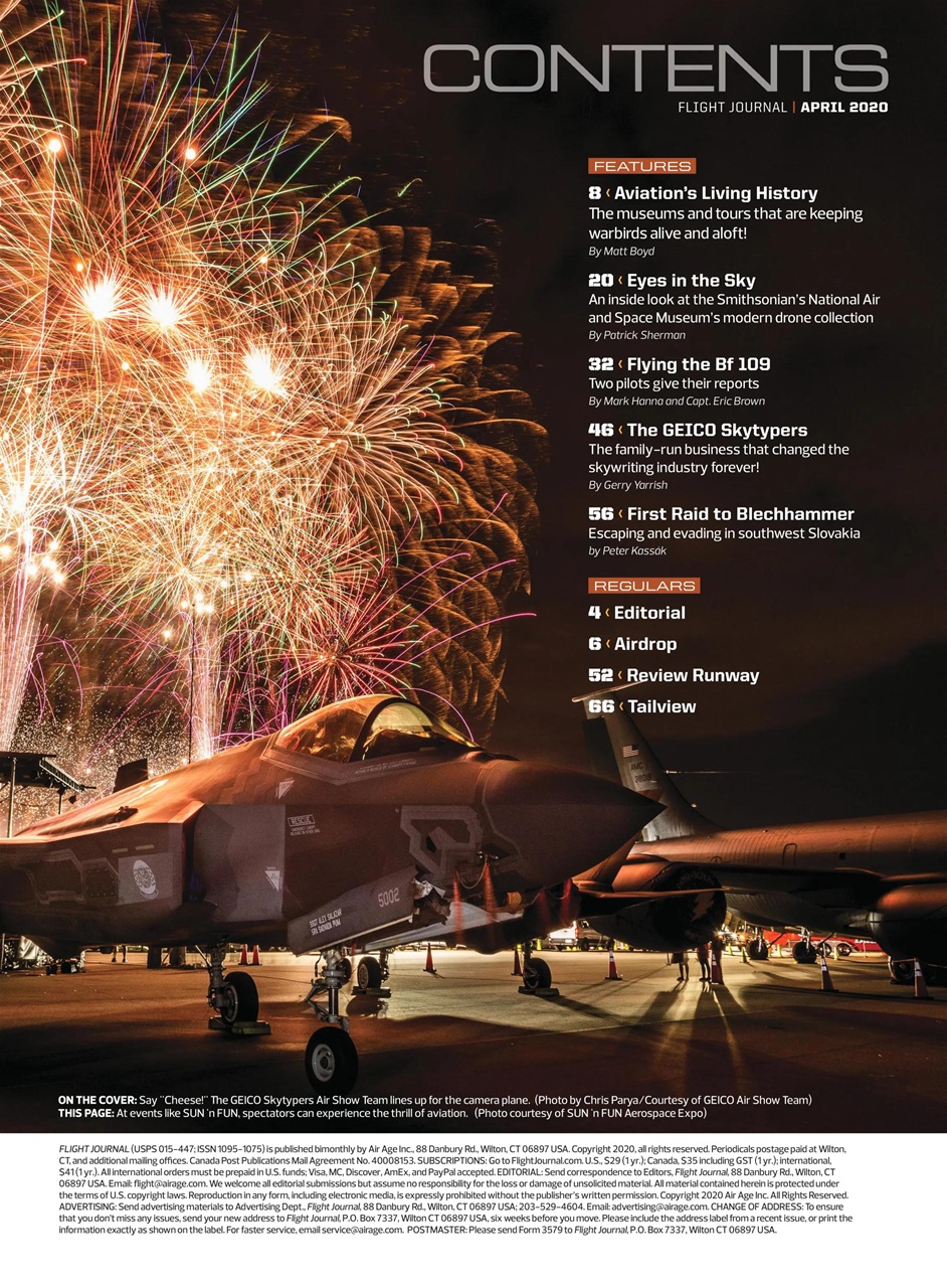 Flight Journal Preview Pages