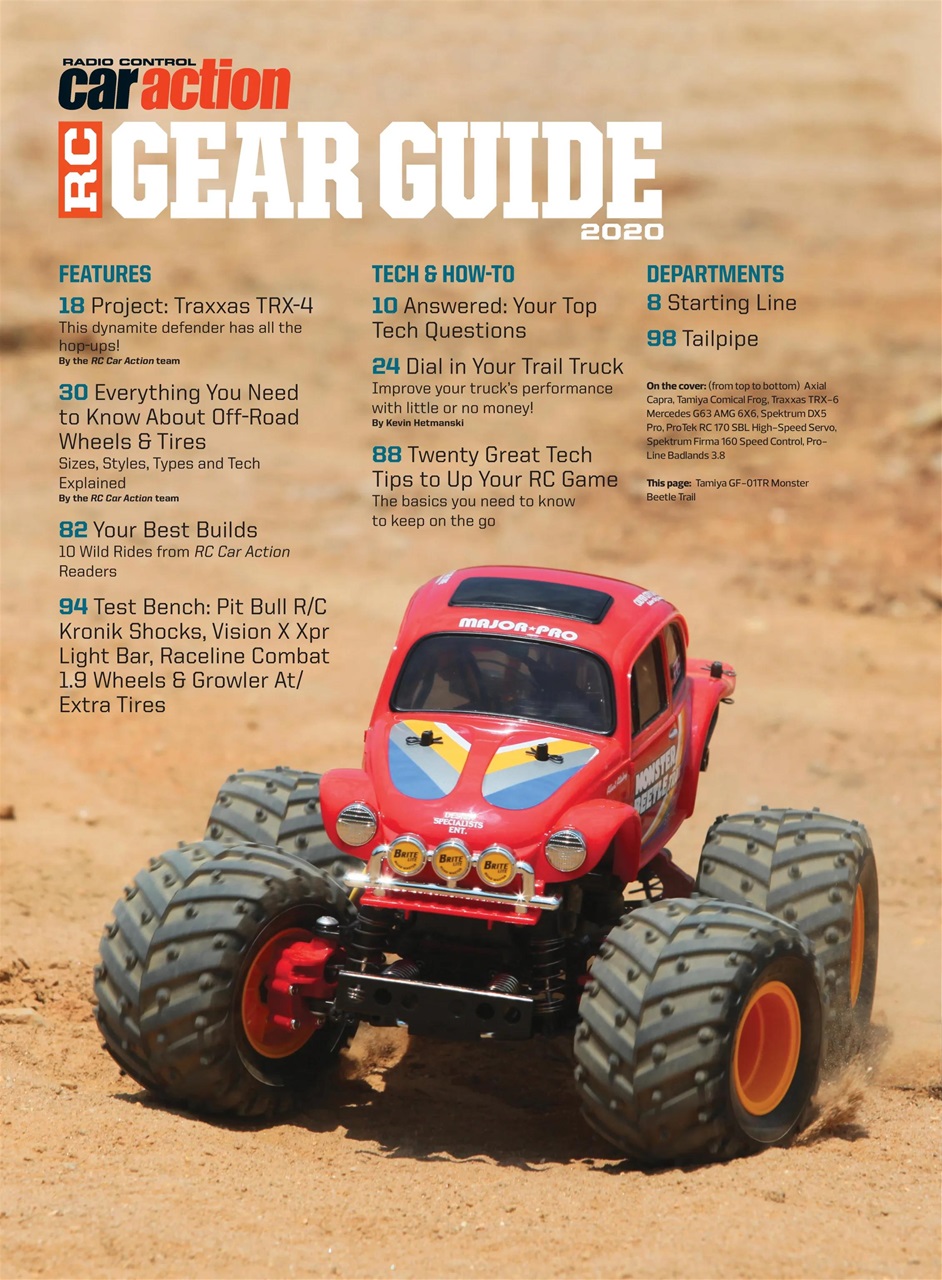 RC Car Action Preview Pages