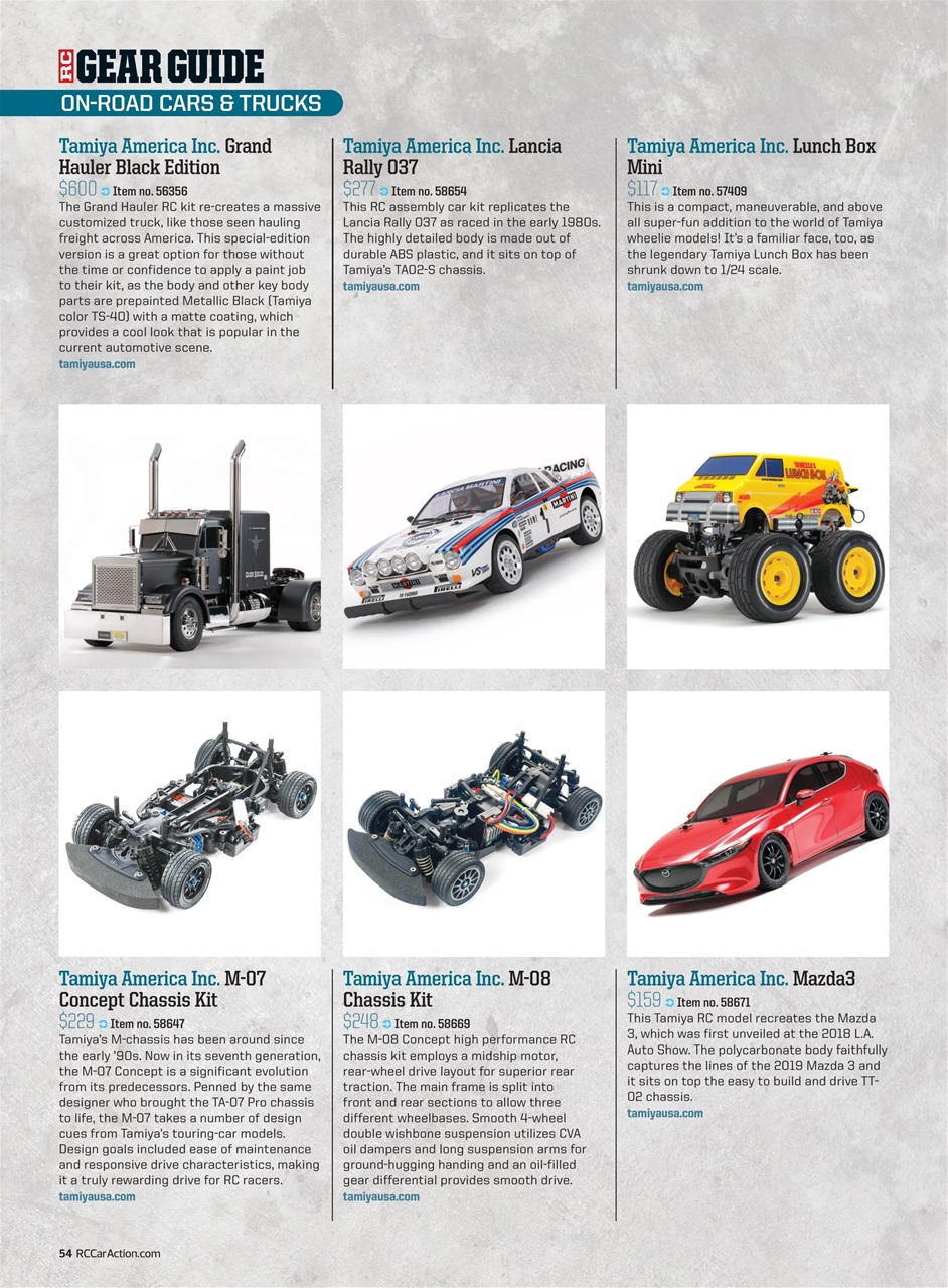 RC Car Action Preview Pages