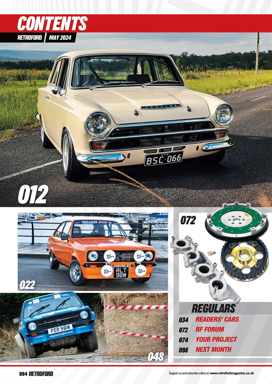 Retro Ford Preview Pages
