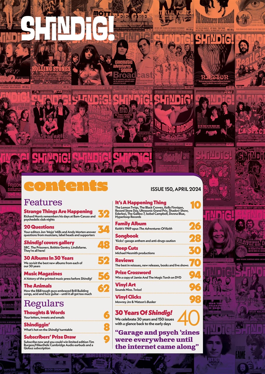 Shindig! Preview Pages