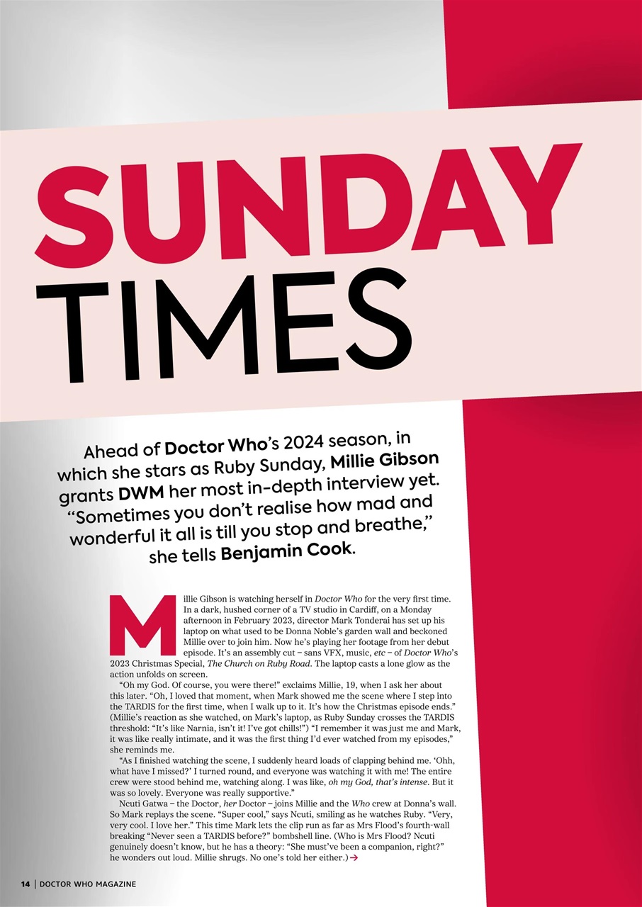 Doctor Who Magazine Preview Pages