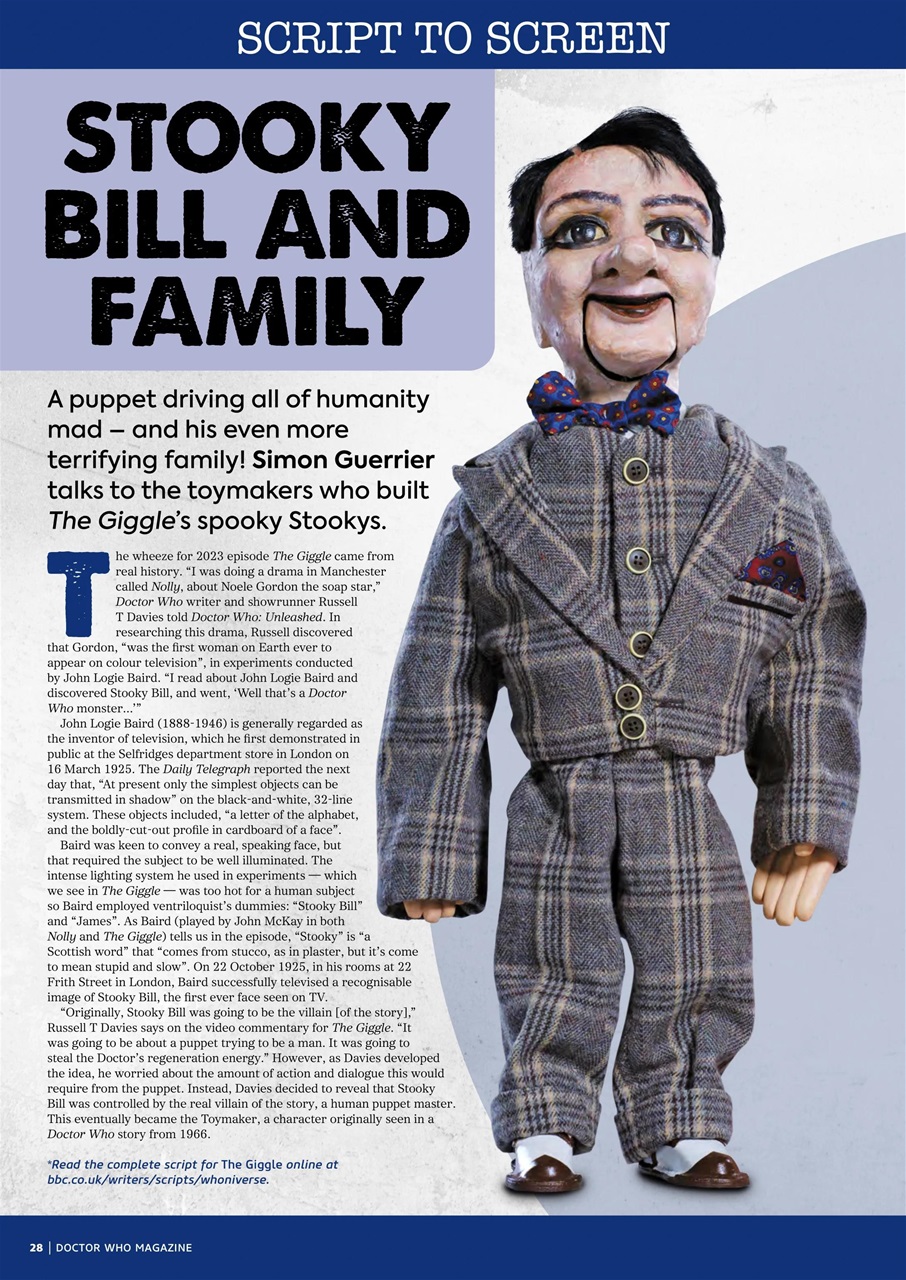 Doctor Who Magazine Preview Pages