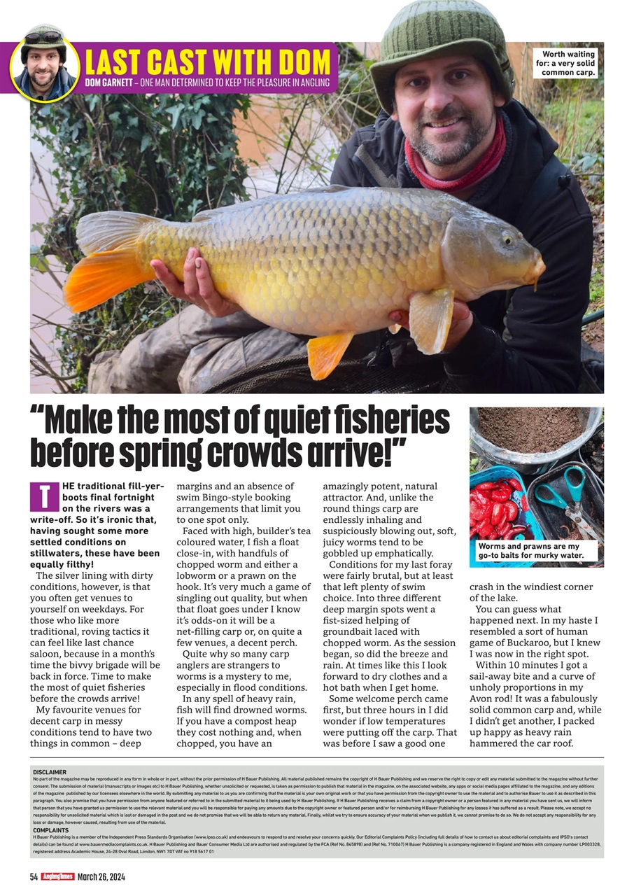 Angling Times Preview Pages