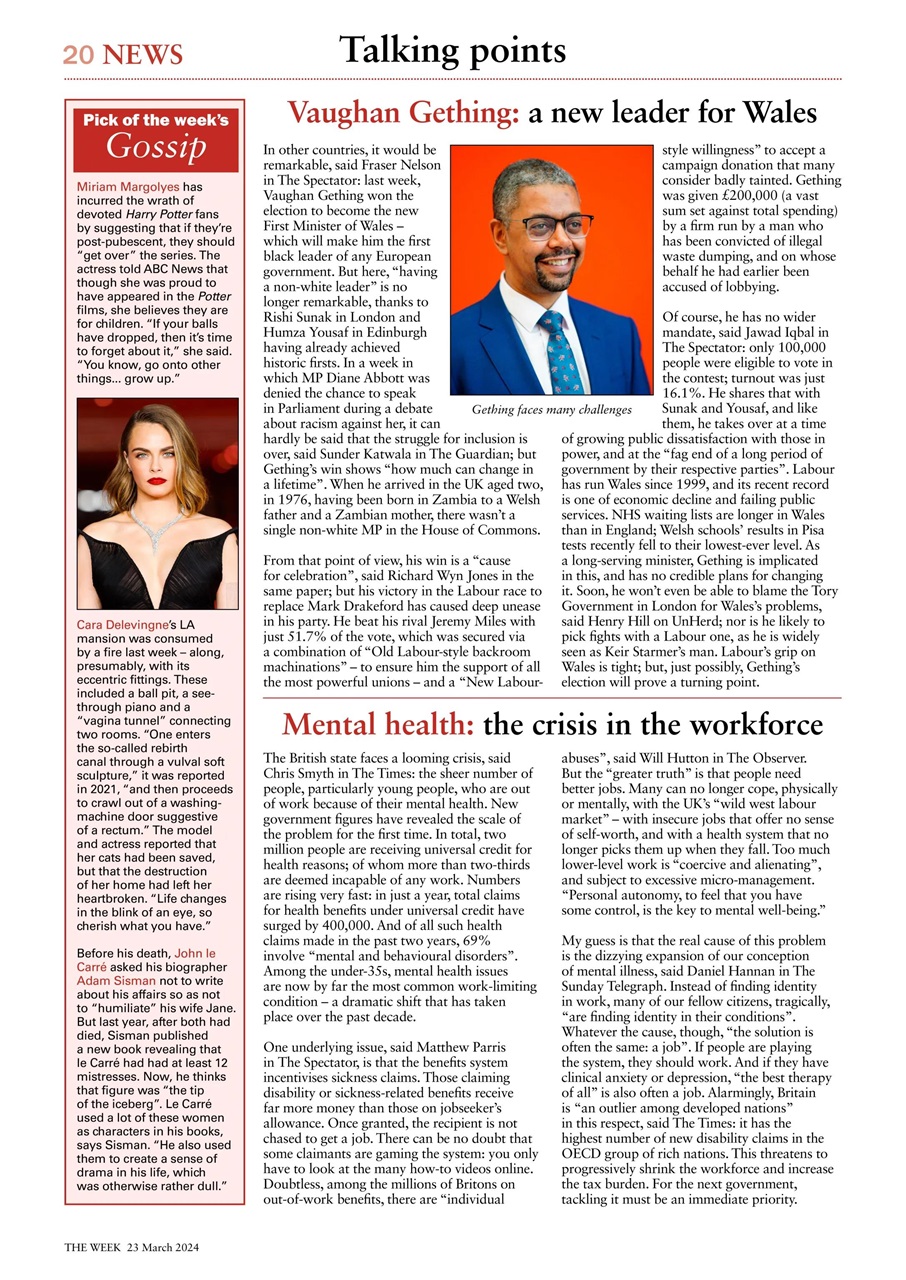 The Week Preview Pages