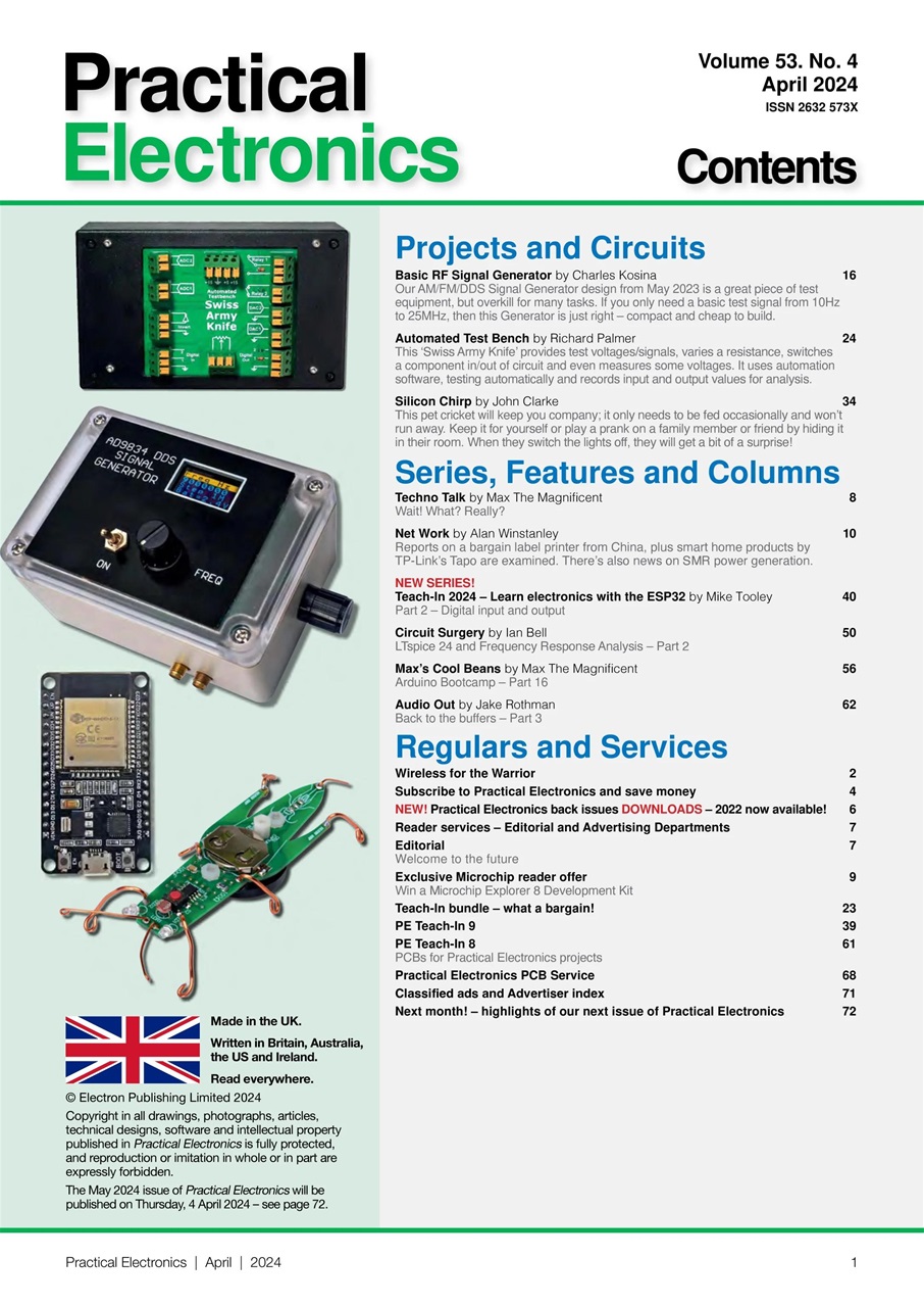 Practical Electronics Preview Pages