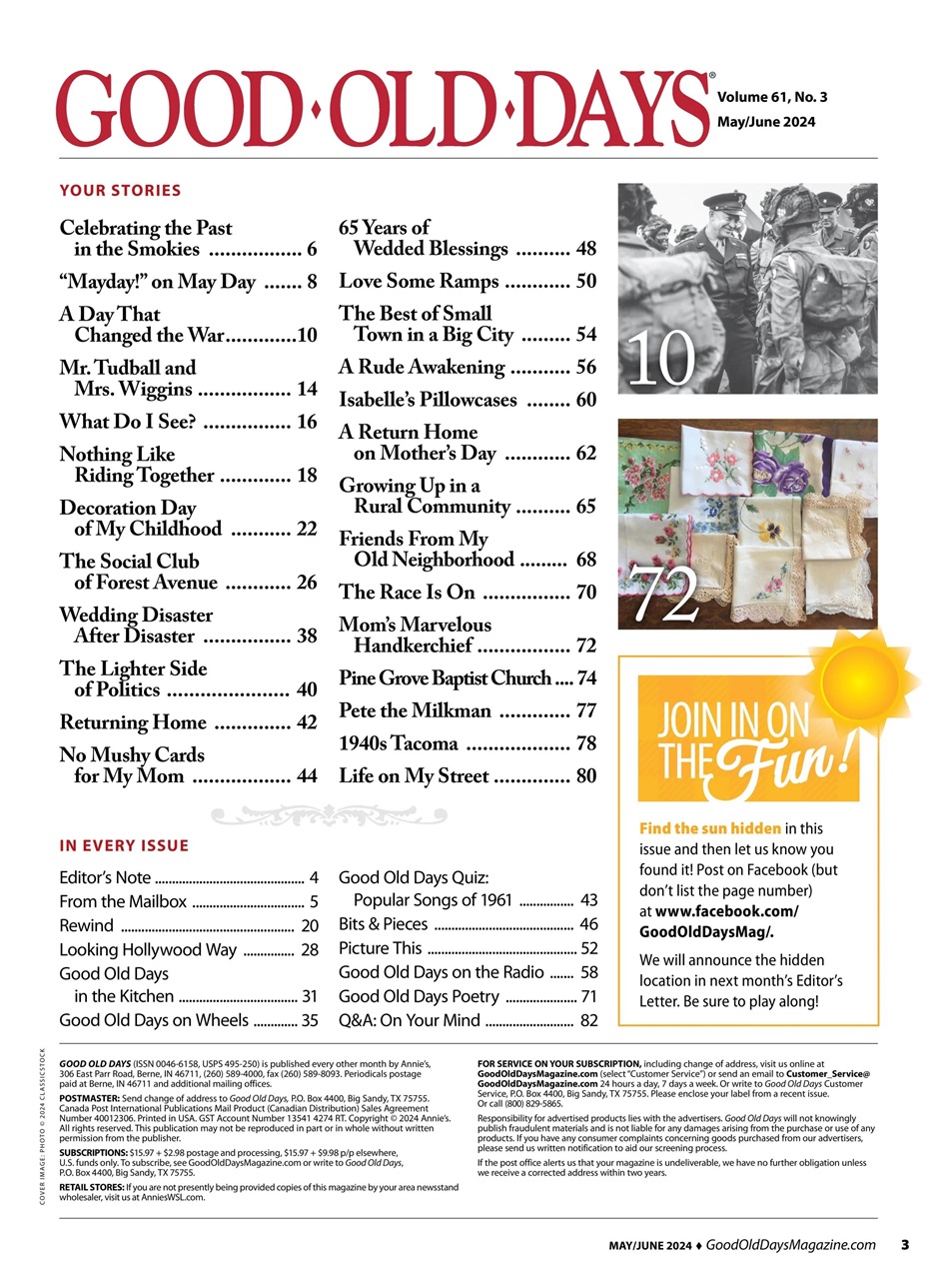 Good Old Days Preview Pages