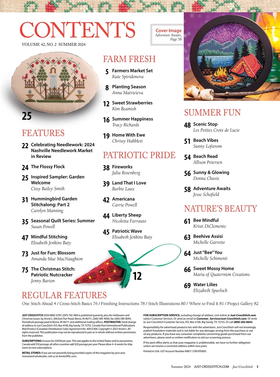 Just CrossStitch Preview Pages