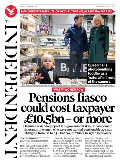 The Independent Daily Edition Newspaper issue 