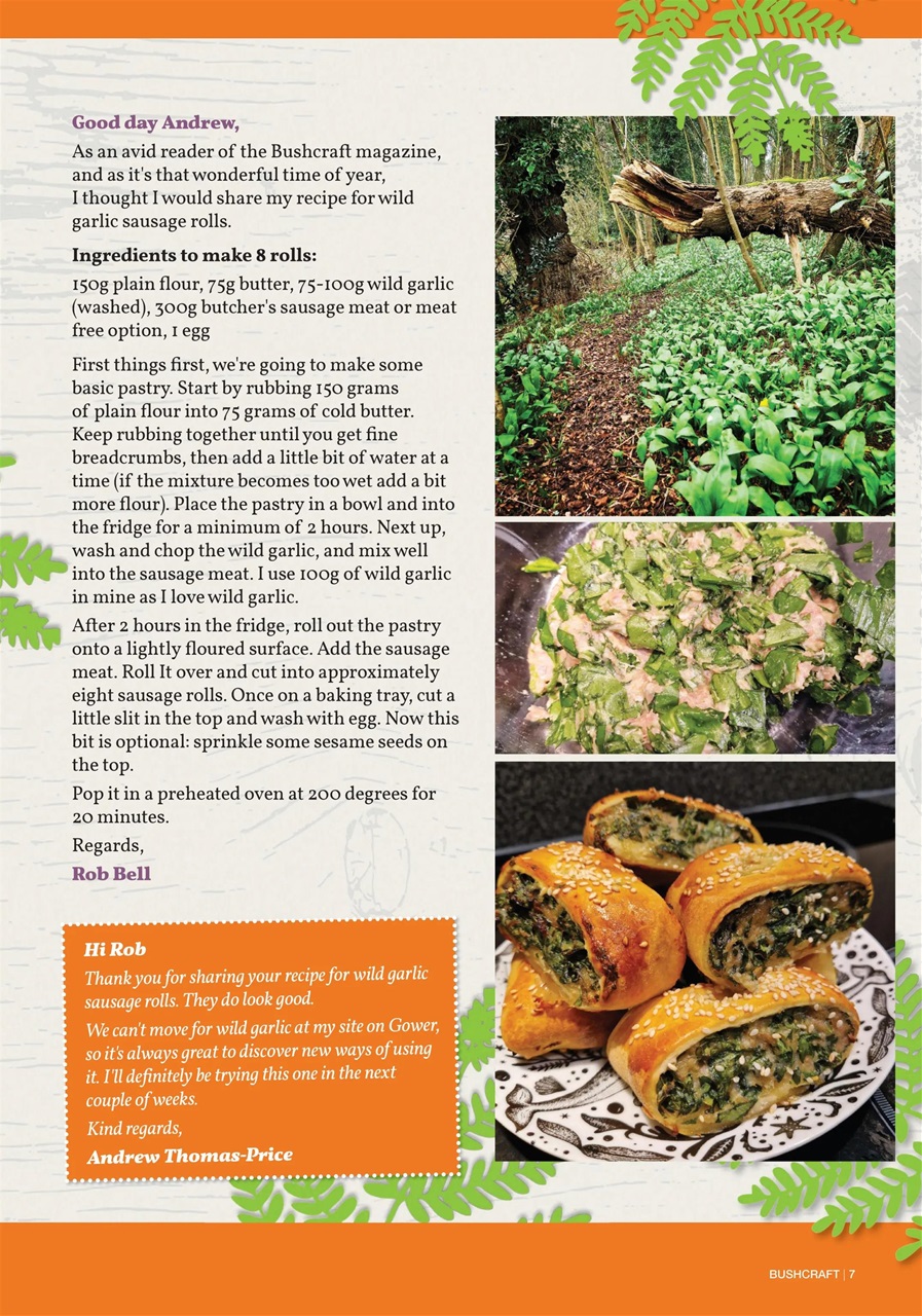 Bushcraft & Survival Skills Magazine Preview Pages