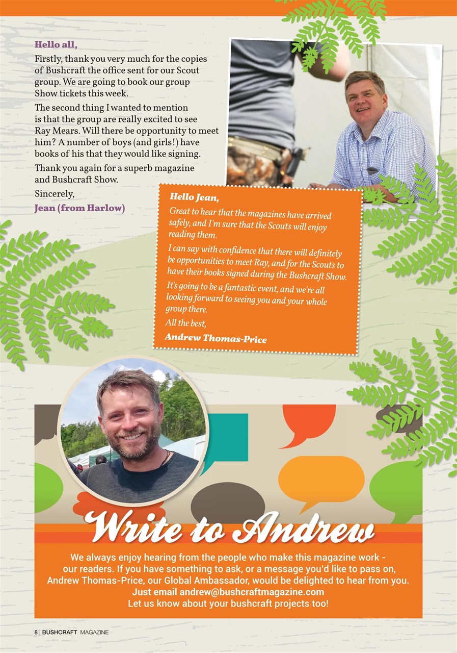 Bushcraft & Survival Skills Magazine Preview Pages