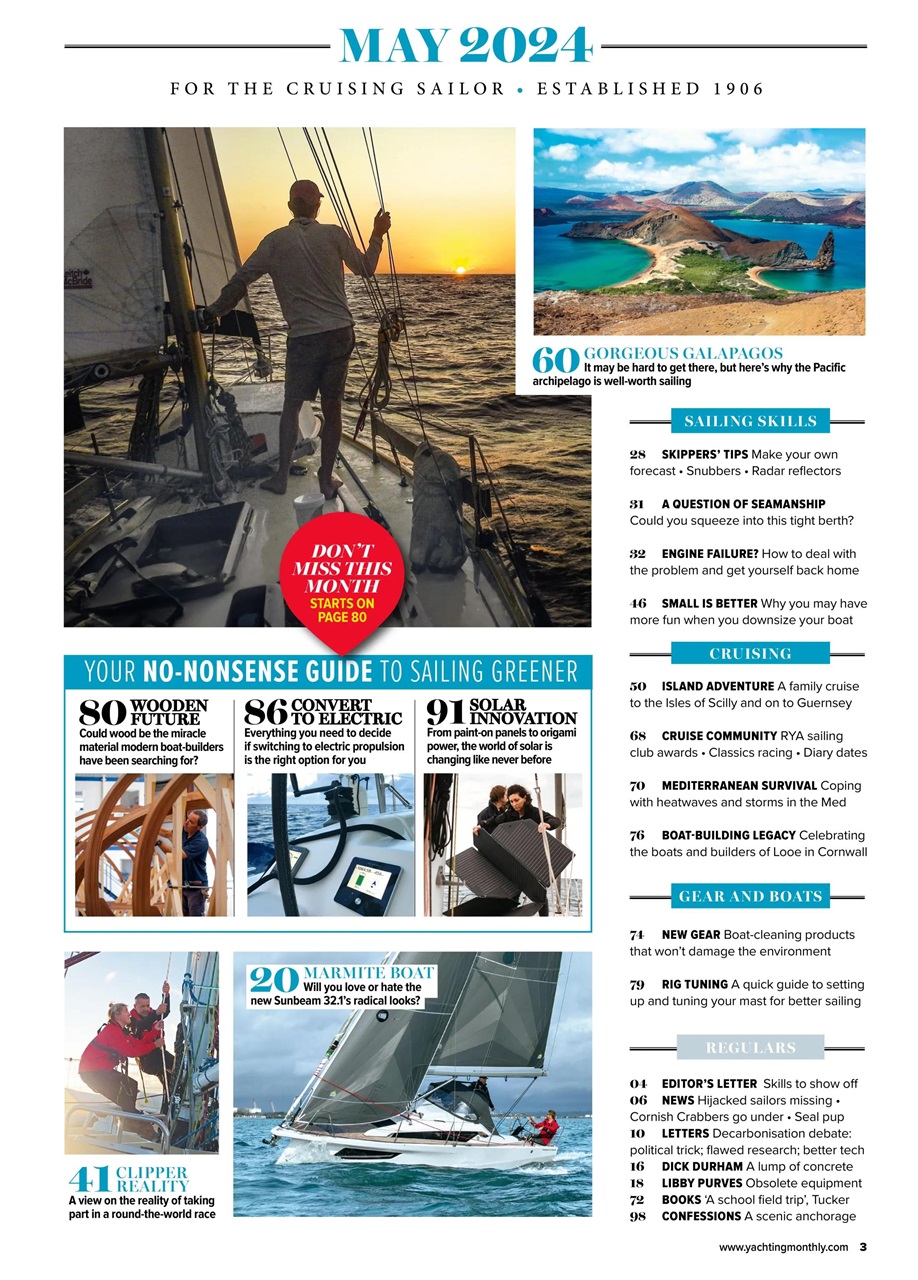Yachting Monthly Preview Pages