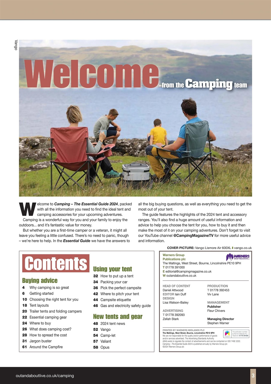 Camping Preview Pages