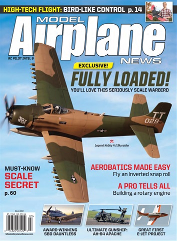 Model Airplane News issue March 2021