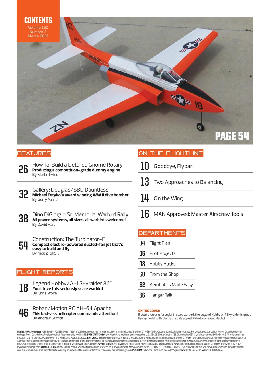 Model Airplane News Preview Pages