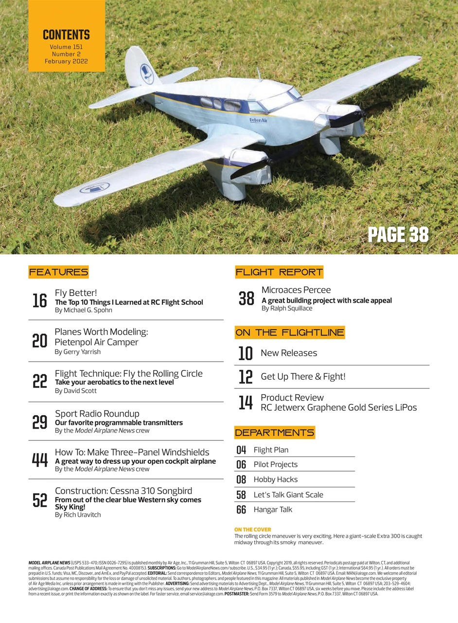 Model Airplane News Preview Pages