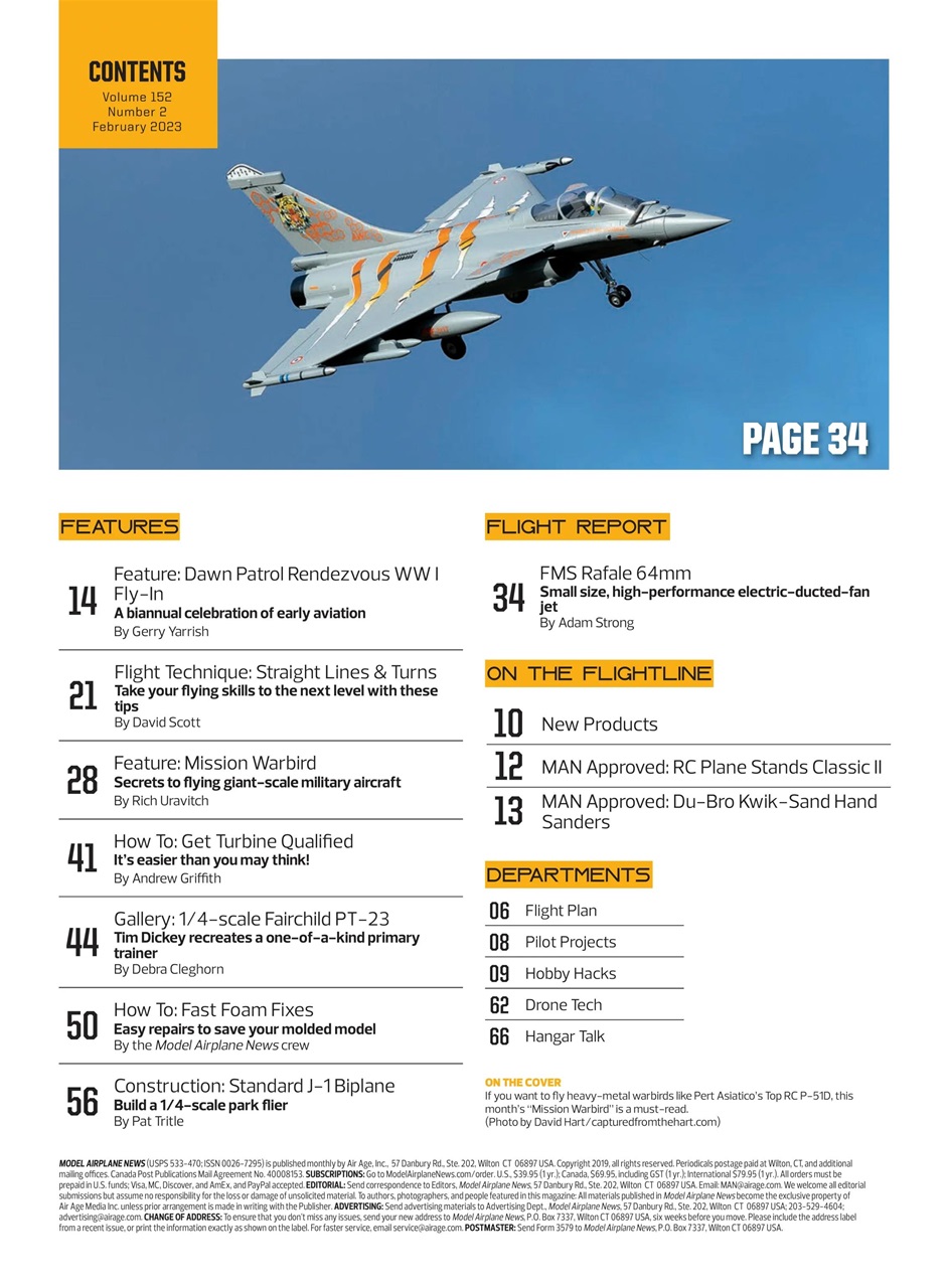 Model Airplane News Preview Pages