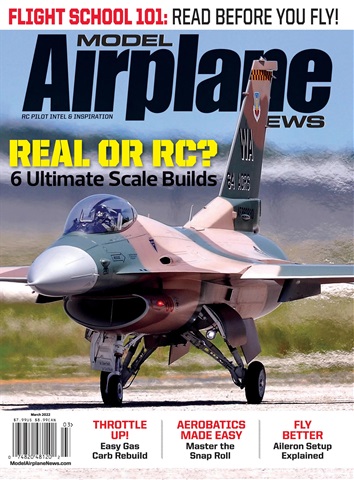 Model Airplane News issue March 2022