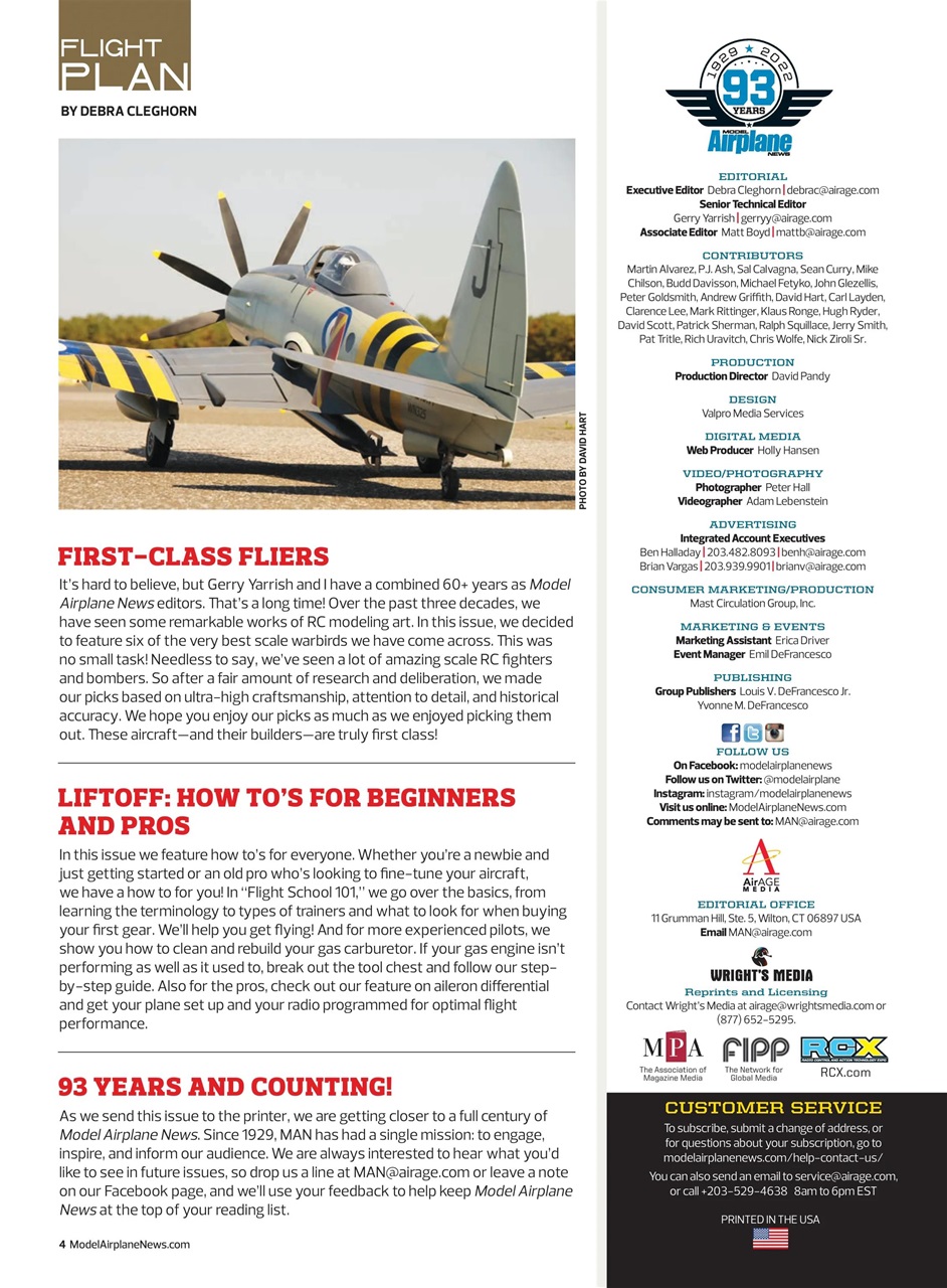 Model Airplane News Preview Pages