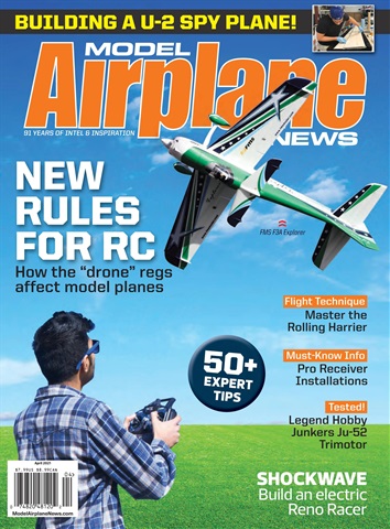 Model Airplane News issue April 2021