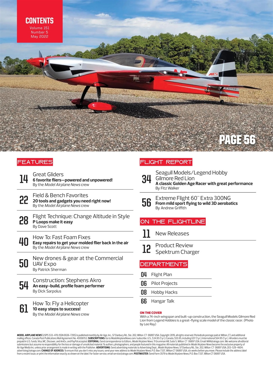 Model Airplane News Preview Pages